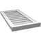 Ekena Millwork Vertical Surface Mount PVC Gable Vent w/ 2"W x 2"H , Brickmould Sill Frame, 14"W x 28"H GVPVE14X2803SN - alternate 2